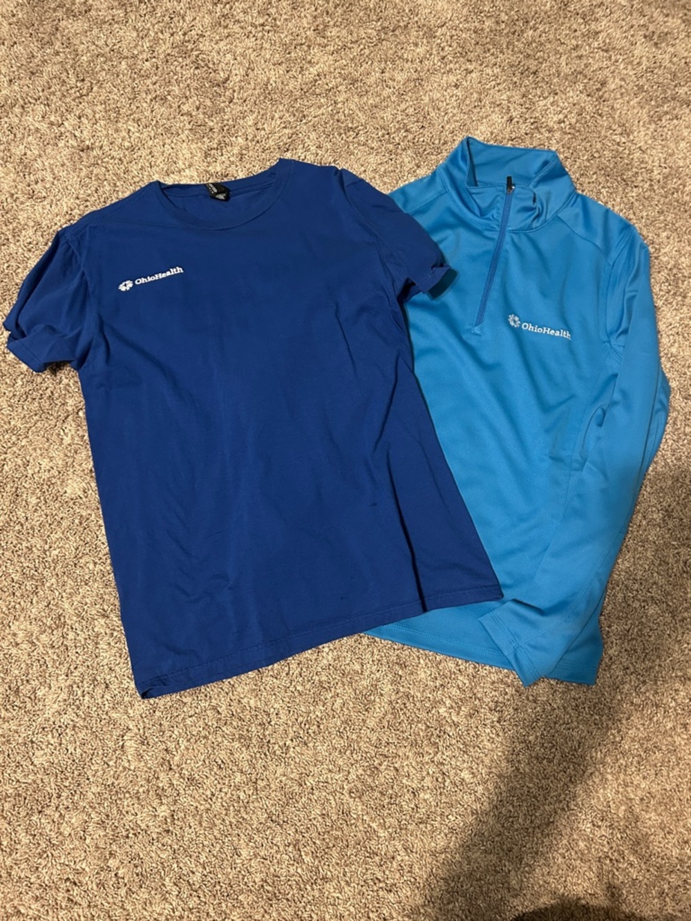 OhioHealth Women’s t shirt and quarter zip